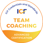 ICF ACTC badge (Advanced Certification in Team Coaching)